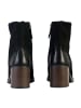 Clarks Lederstiefelette „Well Lace“ Schwarz