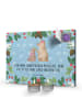 Mr. & Mrs. Panda adventskalender kerzen Bär Kind mit Spruch in Eisblau