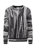 Carlo Colucci Strickpullover Dondi in Anthrazit