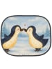 Mr. & Mrs. Panda Sonnenschutz Auto Pinguin Liebe Design ohne Spruch in Weiß