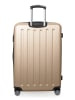 Hauptstadtkoffer Spree - Großer Koffer erweiterbar XL Trolley Aufgabegepäck, TSA, in Champagner