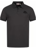Lonsdale Polo "Lambston Herren Poloshirt normale Passform" in Schwarz