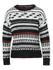 KOROSHI GESTRICKTES JERSEY in SCHWARZ