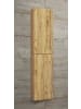 VCM  Holz Badmöbel Bad Hochschrank Badschrank Badinos 2 in Honig-Eiche