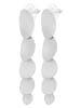 Adeliás Damen Ohrringe – Ohrstecker aus 925 Silber in silber