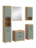 ebuy24 Badmöbelset Scout (5-teilig) Staubgrün 164 x 37 cm