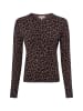 Marie Lund Strickjacke in schlamm schwarz - 0001