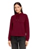BETTY & CO Sweatshirt mit Stehkragen in Fall Burgundy