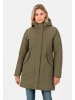 Camel Active teXXXactive® Funktionsmantel aus recyceltem Polyester in Khaki