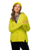 LAURASØN Strickjacke in neon yellow