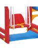 LittleTom 13080 Kinder Spielhaus Rutsche + Schaukel EPR-KS-104 bunt