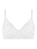 Nur Die  Bügelloser BH Lace in Weiß