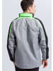 erima Liga 2.0 Allwetterjacke in grau melange/schwarz/green gecko