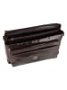 Leonhard Heyden Roma Aktentasche Leder 40 cm Laptopfach braun