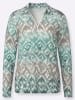 creation L Druck-Shirt in ecru-grau-bedruckt