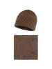 Buff Buff Gift Pack Set Beanie and Neckwarmer in Braun