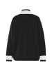 & You Damen W LILIAN KNIT SWEATER L/S in Schwarz