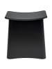Wenko Wäschesammler mit Sitzfläche WING, 2in1 in Schwarz, (B) 45 x (H) 48 x (L) 33 cm
