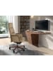 Angel Cerdá Büro-Drehstuhl 4213 in Walnuss / Nerz – (B)68 x (H)70 x (T)120 cm