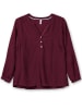 sheego Tunika in aubergine + schwarz-gemustert