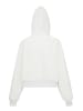 Homebase Damen Kapuzenpulli in Weiss Melange