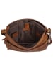 SPIKES & SPARROW Messenger echt Leder in cognac