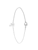 Lucardi Armband "Buchstabe K" Buchstabe