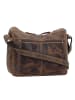 Greenburry Vintage Umhängetasche Leder 30 cm in brown