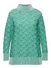 Ulla Popken Pullover in smaragd grün