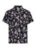 King Kerosin King Kerosin Hawaiihemd Sailor in schwarz