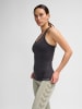 Hummel Hummel T-Shirt Hmlci Yoga Damen Dehnbarem Schnelltrocknend Nahtlosen in BLACK MELANGE