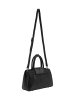 faina Women Handbag in Green Black