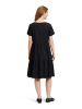 Vera Mont Sommerkleid mit Stufen in Schwarz