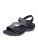 rieker Komfort Sandalen in Schwarz