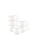 Seltmann Weiden 6er Set Espressotassen Sento Home Pure Lines in 80 ml in Cocoa Brown