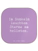 Mr. & Mrs. Panda Untersetzer für Gläser Spruch Angst vor Dunkelh... in Lavendeltraum