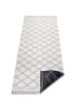 NORTHRUGS In- & Outdoor Wendeteppich Corsica Schwarz Creme