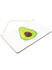 Mr. & Mrs. Panda Deko Schild Avocado Glücklich ohne Spruch in Weiß