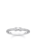 Thomas Sabo Ring Infinity Mit Weißen Steinen Silber in silber, weiß