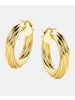 Diamant L'éternel Ohrringe aus 585 Gelbgold