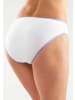 PETITE FLEUR Bikinislip in weiß, grau meliert