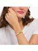 Thomas Sabo Perlenarmband Mit Goldbär Grün in silber, grün. weiß
