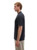 Marc O'Polo Strick-Poloshirt DFB Travel Collection in Deep Night Blue