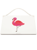 Mr. & Mrs. Panda Deko Schild Flamingo Classic ohne Spruch in Transparent