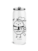 Mr. & Mrs. Panda Edelstahl Trinkflasche Eule Matrose ohne Spruch in Weiß