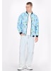 MO Men Jacket in light blue multicolor