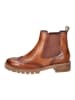 ara Stiefelette Cognac