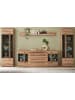 Furn.Design Wohnwand Evoke Eiche 4-teilig 340 cm, Wohnkombination mit Soft-Close
