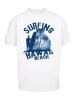 F4NT4STIC Heavy Oversize T-Shirt Hawaii Surf Beach Summer in weiß