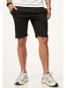 SOULSTAR Sweatshorts - mit Gummibund Slim-Fit für Herren in Black
